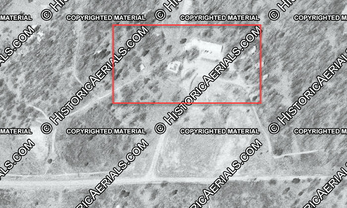 Fonro Lodge Resort Motel (Cole Creek) - 1971 Aerial Photo (newer photo)